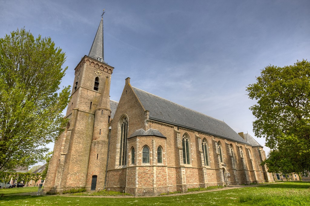 HDR Adriaanskerk Dreischor kerk eglise church kerkfotografie religie religion bedevaart pelerinage kathedraal pelgrimage saint cathedrale cathedral basiliek basilique basilica